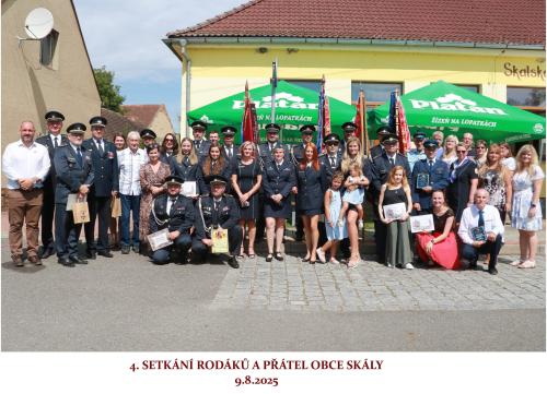 Setkání rodáků a přátel obce Skály 9.8.2025 (II)